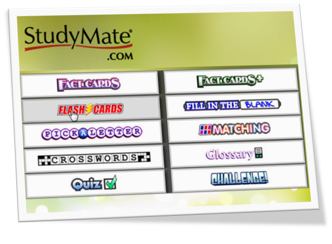 studymate logo and activities